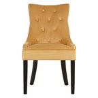 Ochre Velvet Dining Chair | Daxton