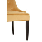 Ochre Velvet Dining Chair | Daxton