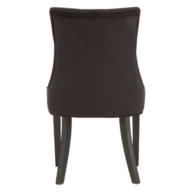 Black Velvet Dining Chair | Daxton