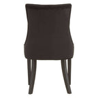 Black Velvet Dining Chair | Daxton