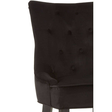 Black Velvet Dining Chair | Daxton
