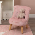 Pink Velvet Kids Chair | Estelle