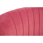 2 Seat Pink Velvet Kids Sofa | Mia