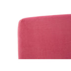 Pink Velvet Kids Ottoman | Mia