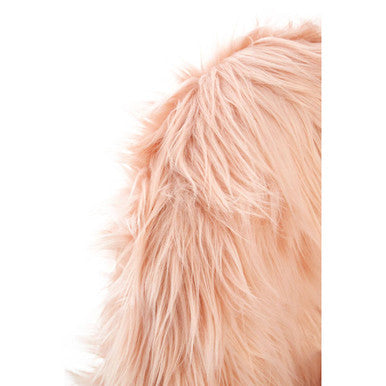 Pink Faux Fur Chair | Kids