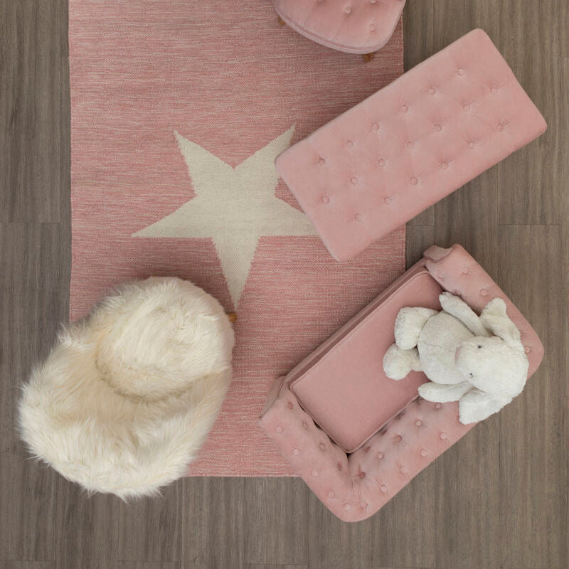 White Faux Fur Chair | Kids