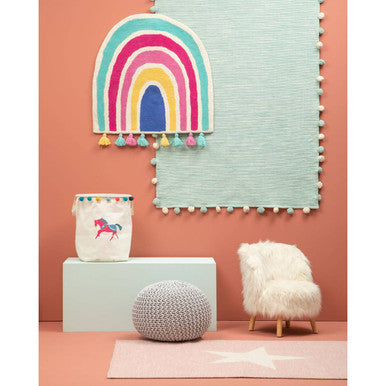 White Faux Fur Chair | Kids