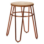 Rose Gold Hairpin Stool | District