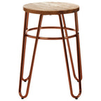 Rose Gold Hairpin Stool | District