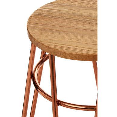 Rose Gold Hairpin Stool | District