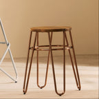 Rose Gold Hairpin Stool | District