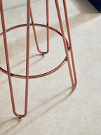 Faux Fur Hairpin Bar Stool | District