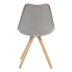 Grey Padded Seat Dining Chair | Stockholm