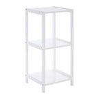 3 Tier White Bathroom Shelf | Dara
