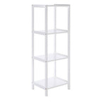 4 Tier White Bathroom Shelf | Dara