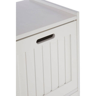 White Wood 3 Drawer Cabinet | Salon