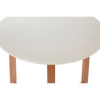 Set of 3 Natural Base Side Tables with White Tops | Nostra