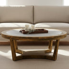 Natural Alder Wood Coffee Table with Zinc Plate Inset | Merdeka