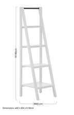 White 4 Tier Shelf Unit | Dayak