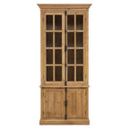 Banten Pine Wood Tall  Cabinet
