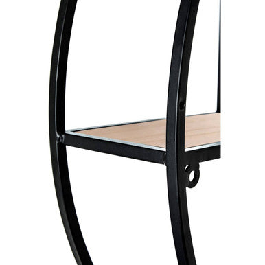 3 Tier Round Metal Wall Shelf | Brixton