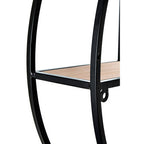3 Tier Round Metal Wall Shelf | Brixton