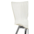 Stockholm White  Textured Dining Chair