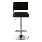 Black Channel Design Seat Bar Stool | Stockholm