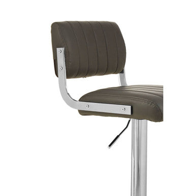 Grey Channel Design Seat Bar Stool | Stockholm