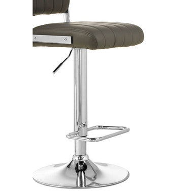 Grey Channel Design Seat Bar Stool | Stockholm