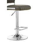 Grey Channel Design Seat Bar Stool | Stockholm