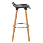 Matte Black Bar Stool | Stockholm
