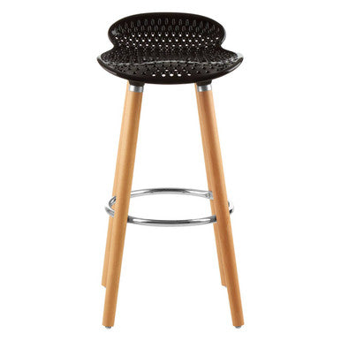 Matte Black Bar Stool | Stockholm