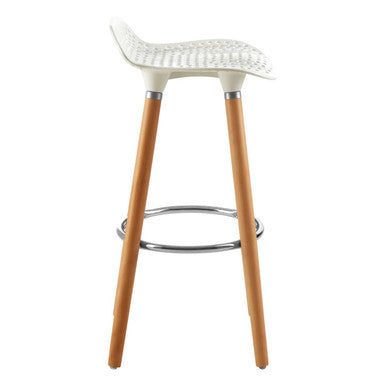 Matte White Bar Stool | Stockholm