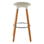 Matte White Bar Stool | Stockholm