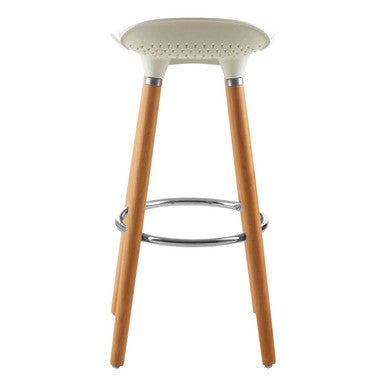 Matte White Bar Stool | Stockholm
