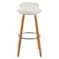 Matte White Bar Stool | Stockholm