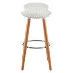 Matte White Bar Stool | Stockholm