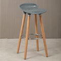 Grey Pp Seat Bar Stool | Stockholm