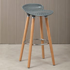 Grey Pp Seat Bar Stool | Stockholm