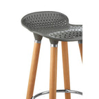Grey Pp Seat Bar Stool | Stockholm