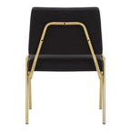 Black Linen Chair | Lexa