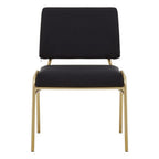 Black Linen Chair | Lexa