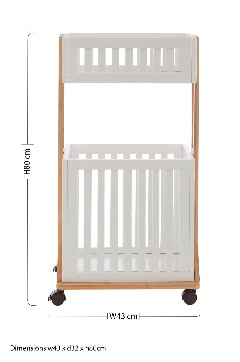 2 Tier Storage Trolley | Nostra