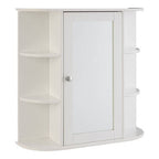 Seven Shelf Mirrored Door Bathroom Cabinet | Portland
