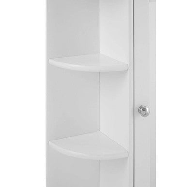 Seven Shelf Mirrored Door Bathroom Cabinet | Portland