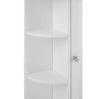 Seven Shelf Mirrored Door Bathroom Cabinet | Portland