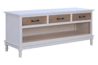 3 Drawer White Cabinet | Heritage