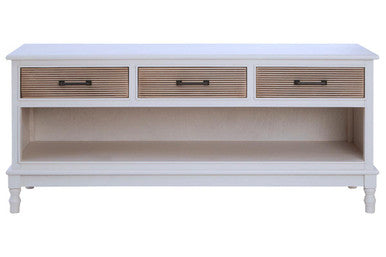 3 Drawer White Cabinet | Heritage