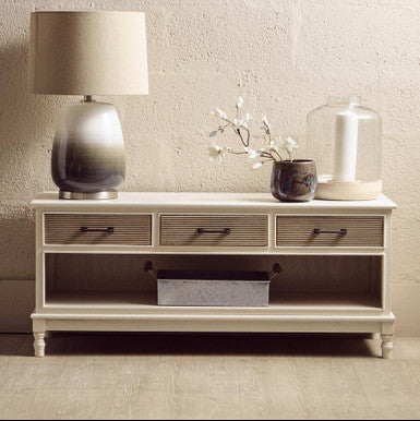 3 Drawer White Cabinet | Heritage